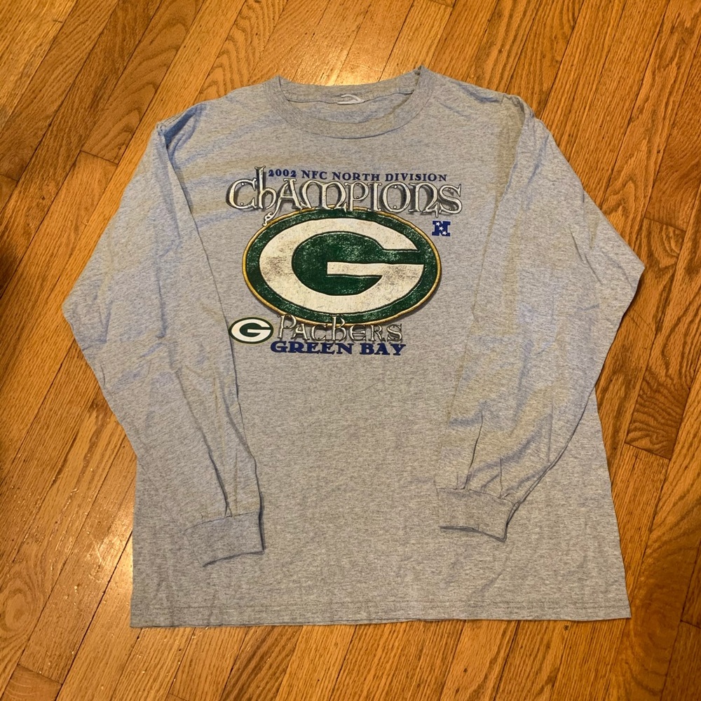 Vintage 2002 Green Bay Packers NFC Championship shirt - Picture 1 of 3